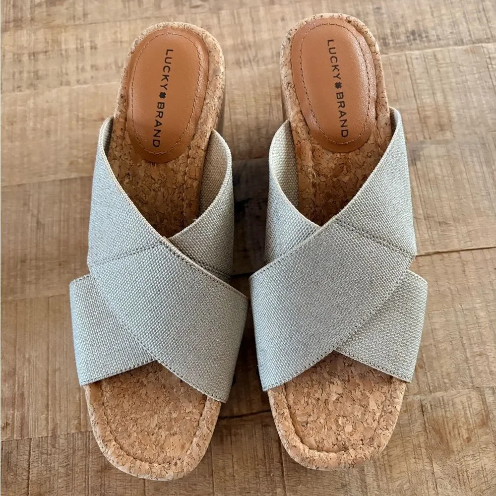 Lucky Brand Valmai Wedge Sandal